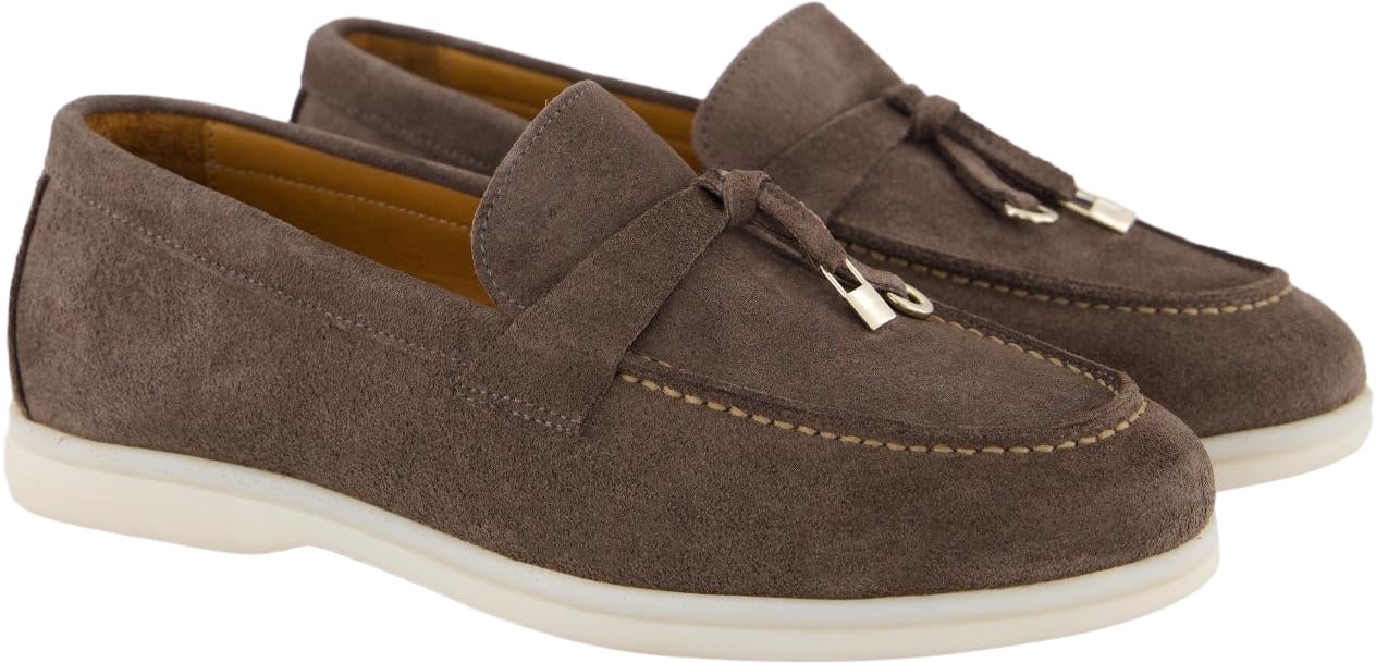Atelier Verdi Dames Nina Loafer Taupe Bruin