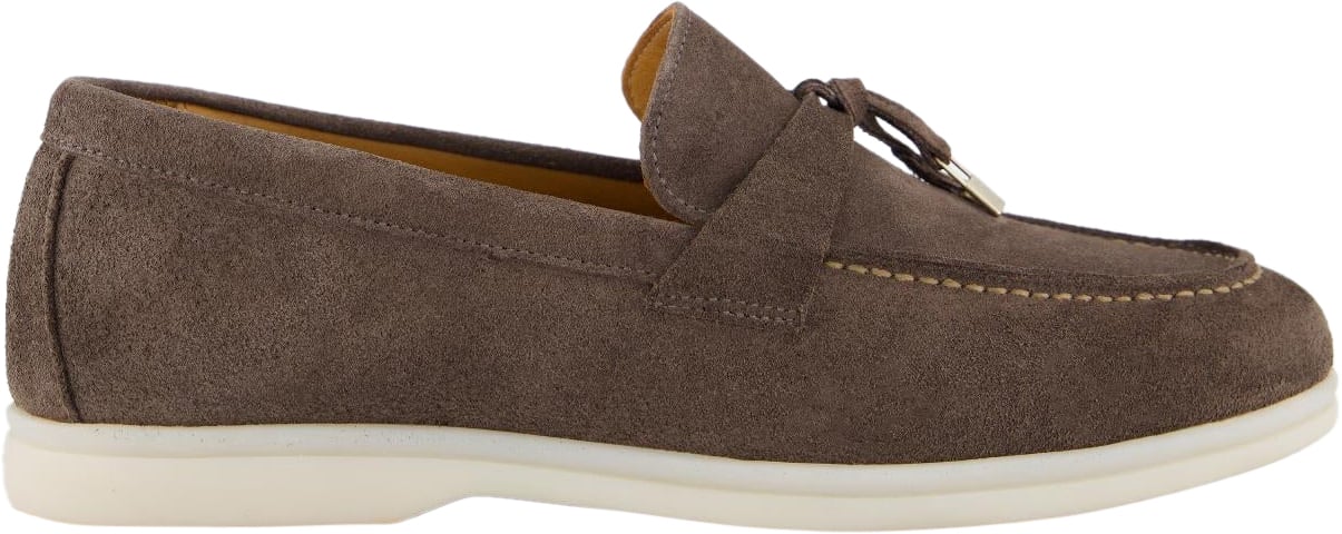 Atelier Verdi Dames Nina Loafer Taupe Bruin