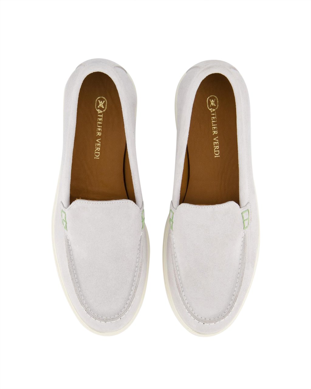 Atelier Verdi Dames Lina Loafer Ivory Wit
