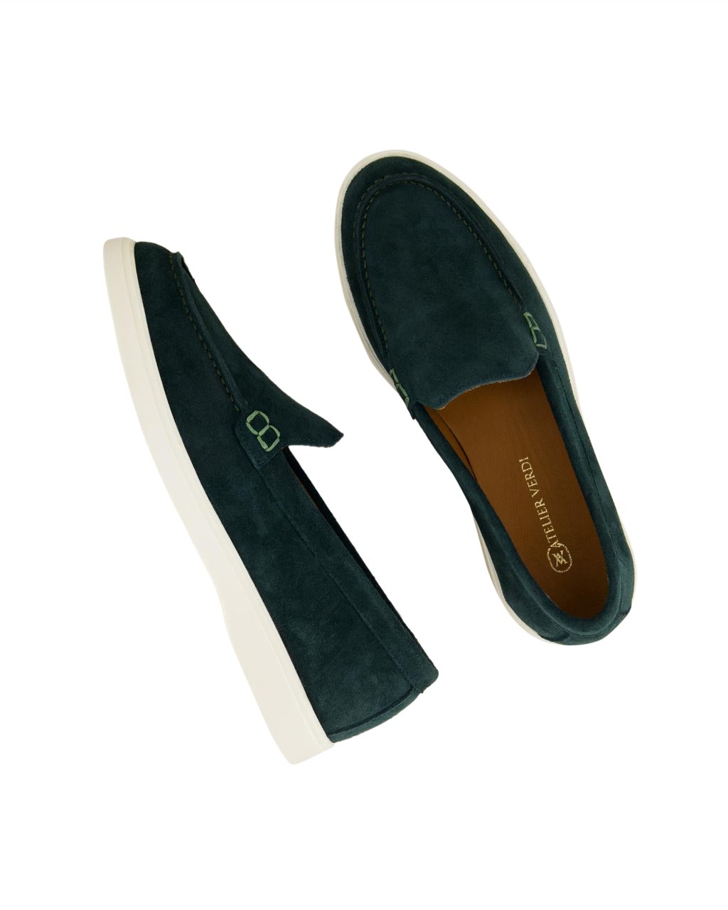 Atelier Verdi Dames Lina Loafer Pine Green Groen
