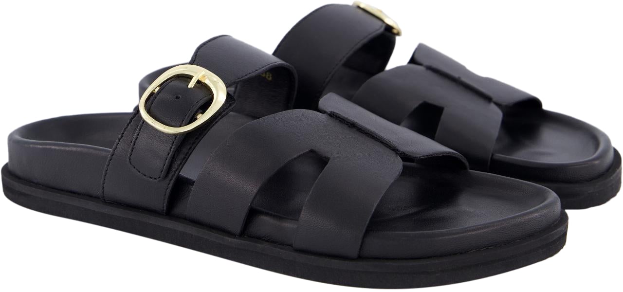 Atelier Verdi Dames Sara Slipper Zwart Zwart