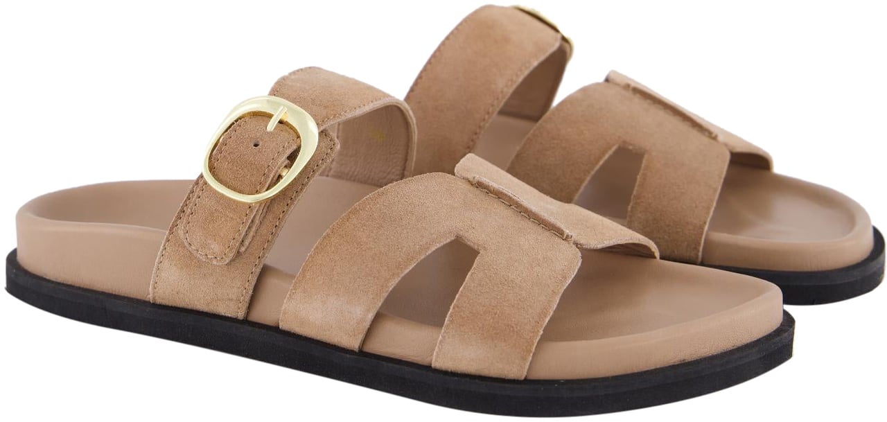Atelier Verdi Dames Sara Slipper Genova Beige