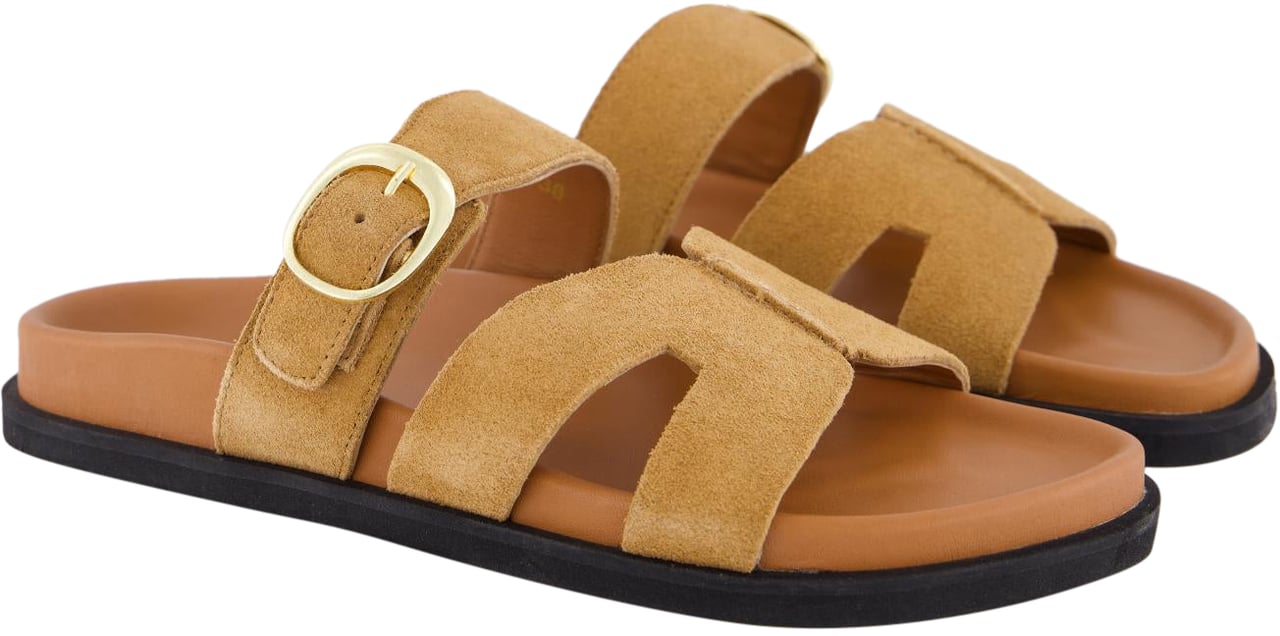 Atelier Verdi Dames Sara Slipper Rome Bruin