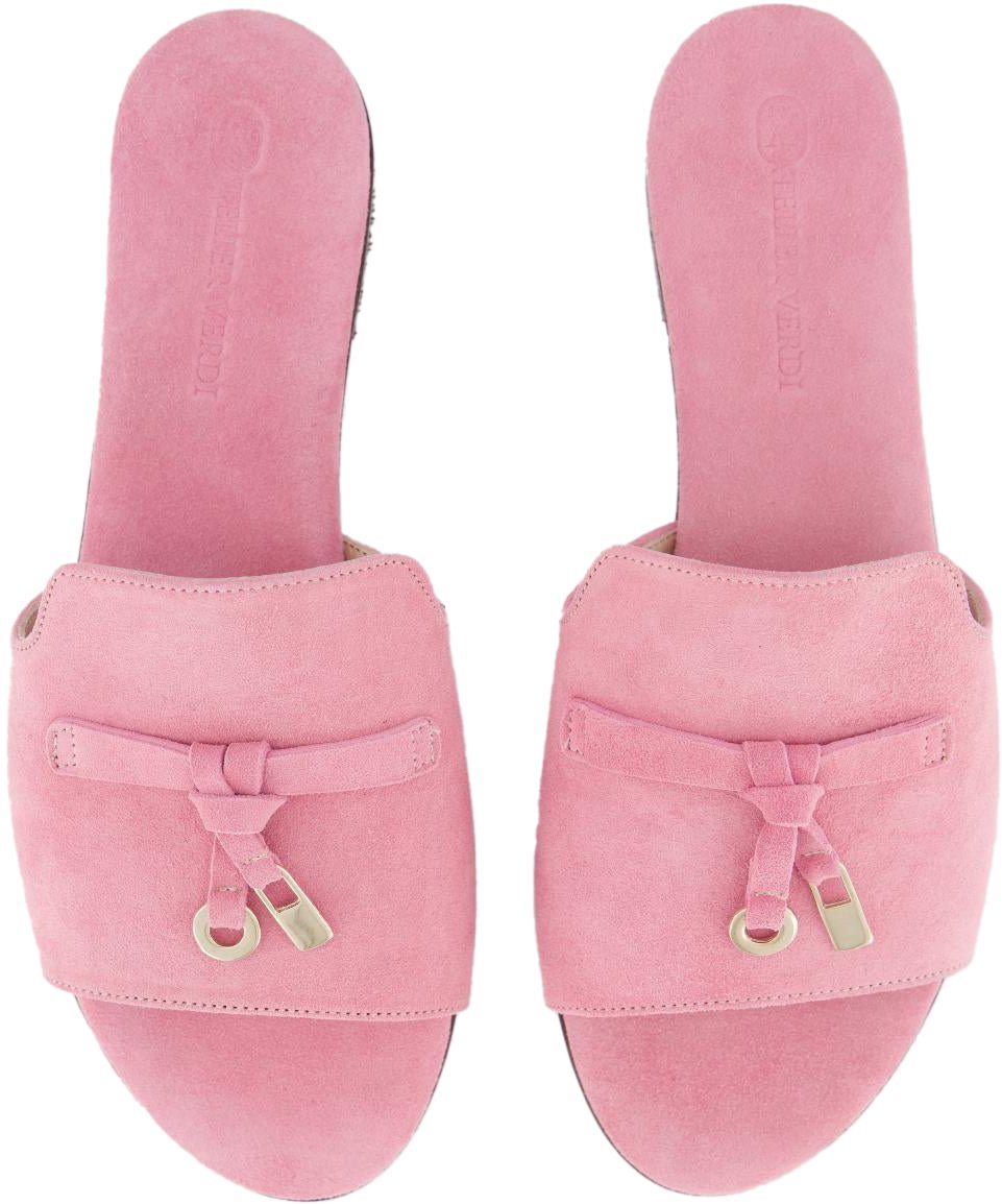 Atelier Verdi Dames Molly Slipper Blush Roze