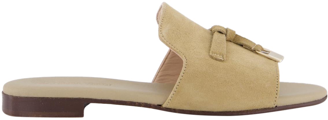Atelier Verdi Dames Molly Slipper Genova Beige
