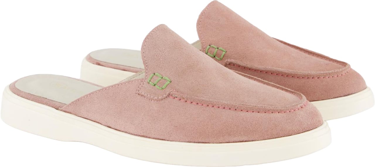 Atelier Verdi Dames Laura Slip On Sandal Nude slippers Roze