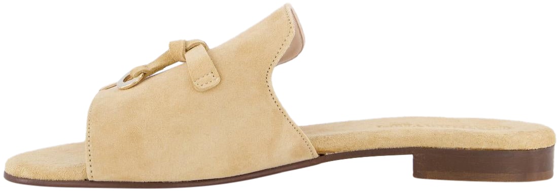 Atelier Verdi Dames Molly Slipper Taupe Beige