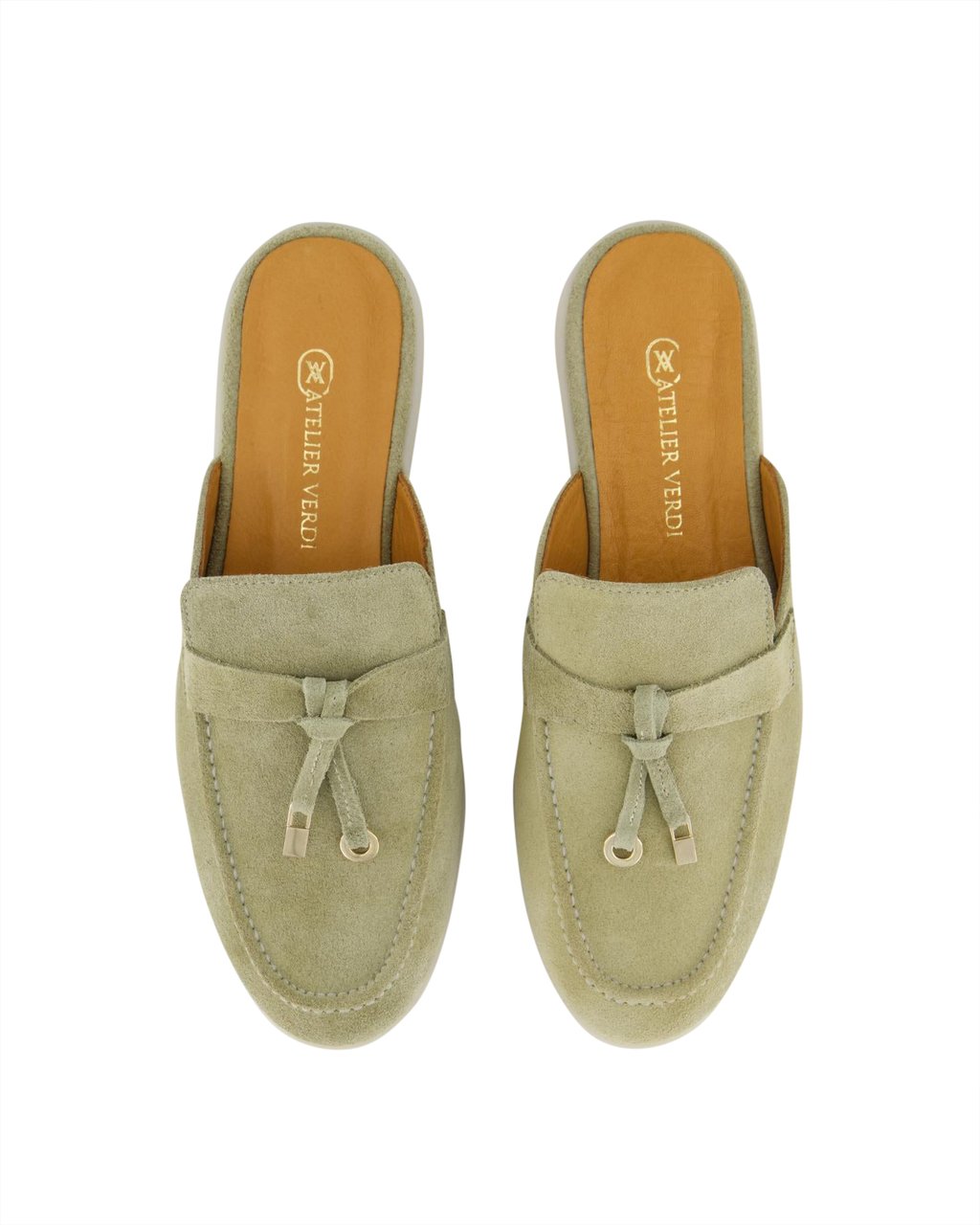 Atelier Verdi Dames Julia Slip On Advocado Groen