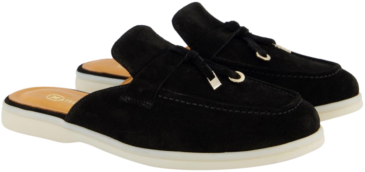 Atelier Verdi Dames Julia Slip On Zwart Zwart