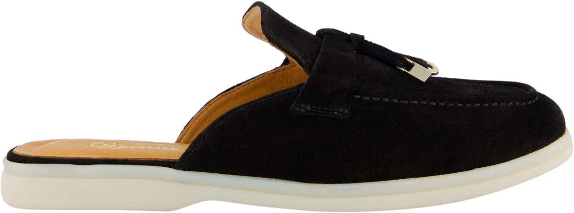 Atelier Verdi Dames Julia Slip On Zwart Zwart