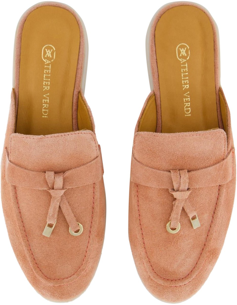 Atelier Verdi Dames Julia Slip On Blush Roze