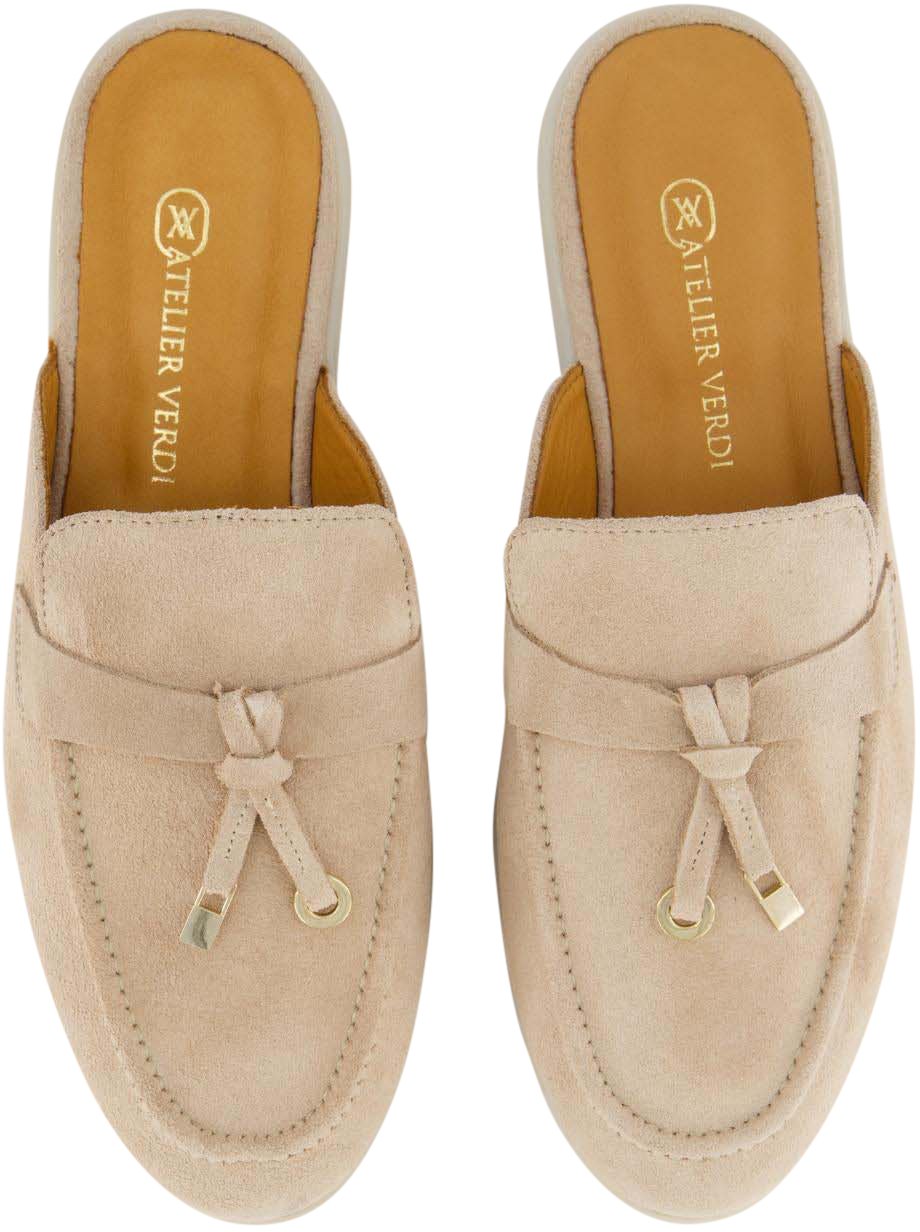 Atelier Verdi Dames Julia Slip On Genova Beige