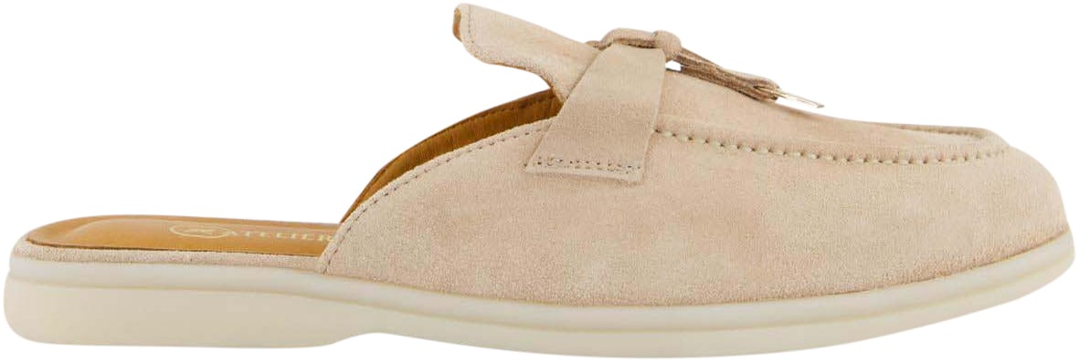 Atelier Verdi Dames Julia Slip On Genova Beige