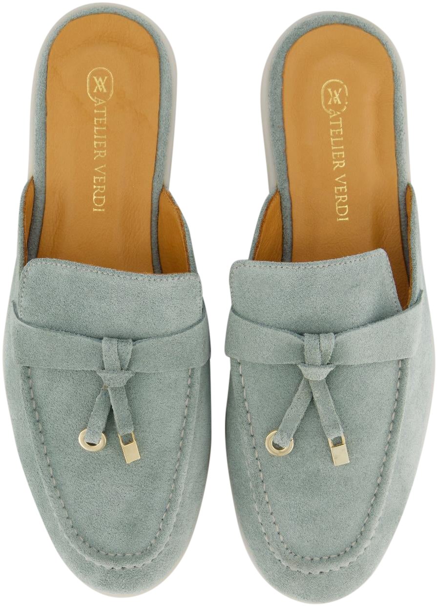 Atelier Verdi Dames Julia Slip On Jade Groen