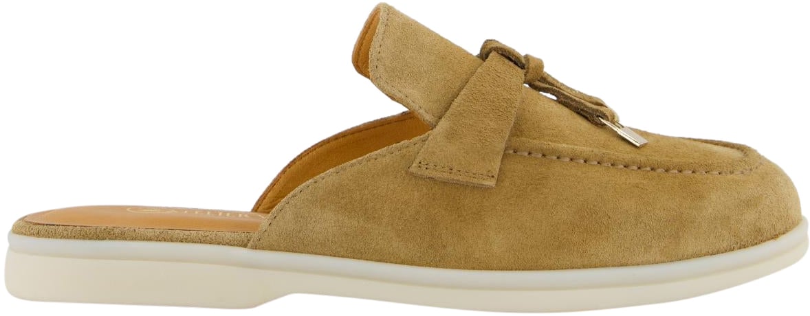 Atelier Verdi Dames Julia Slip On Rome Bruin