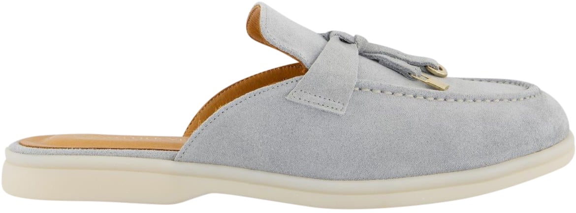 Atelier Verdi Dames Julia Slip On Smoke Blauw