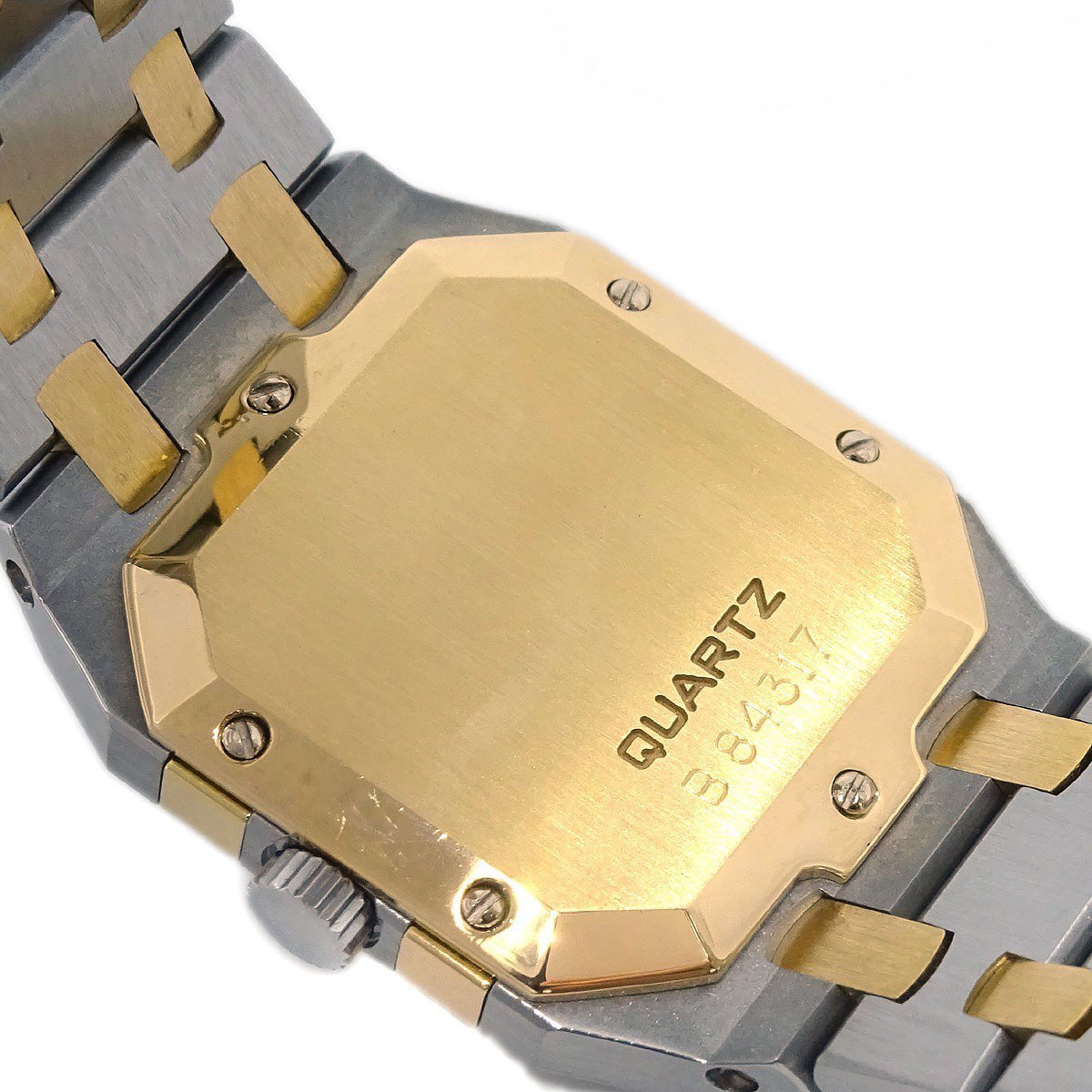 Audemars Piguet Audemars Piguet Royal Oak Square Quartz Watch Stainless Steel and Yellow Gold 25 Divers