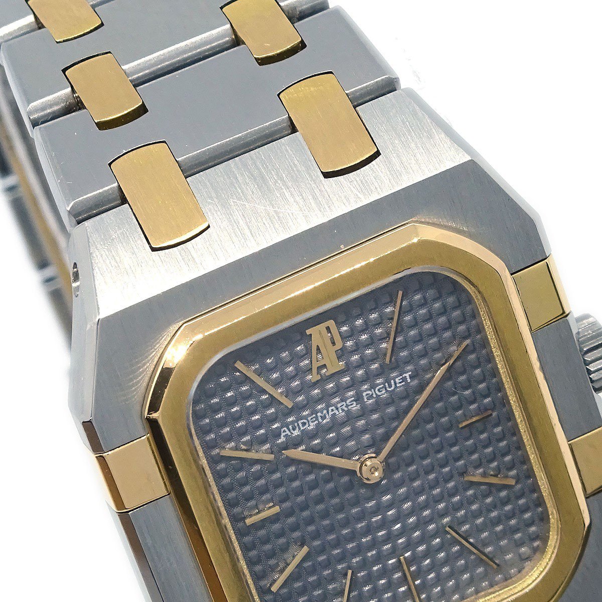 Audemars Piguet Audemars Piguet Royal Oak Square Quartz Watch Stainless Steel and Yellow Gold 25 Divers