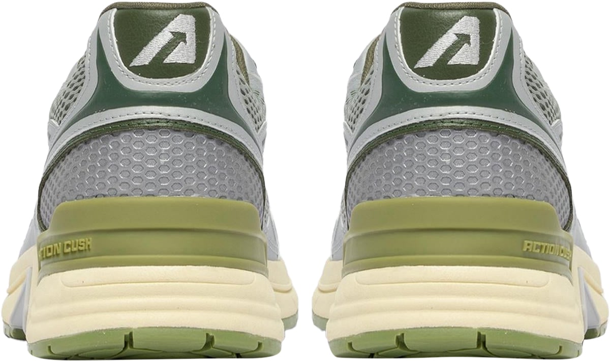 Autry Heren Hyperway Sneaker Groen/Zilver Groen