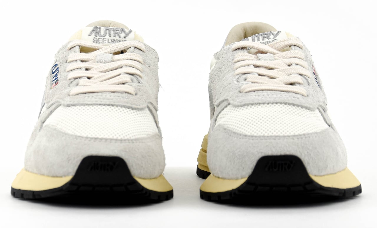 Autry Reelwind Low White Silver Wit