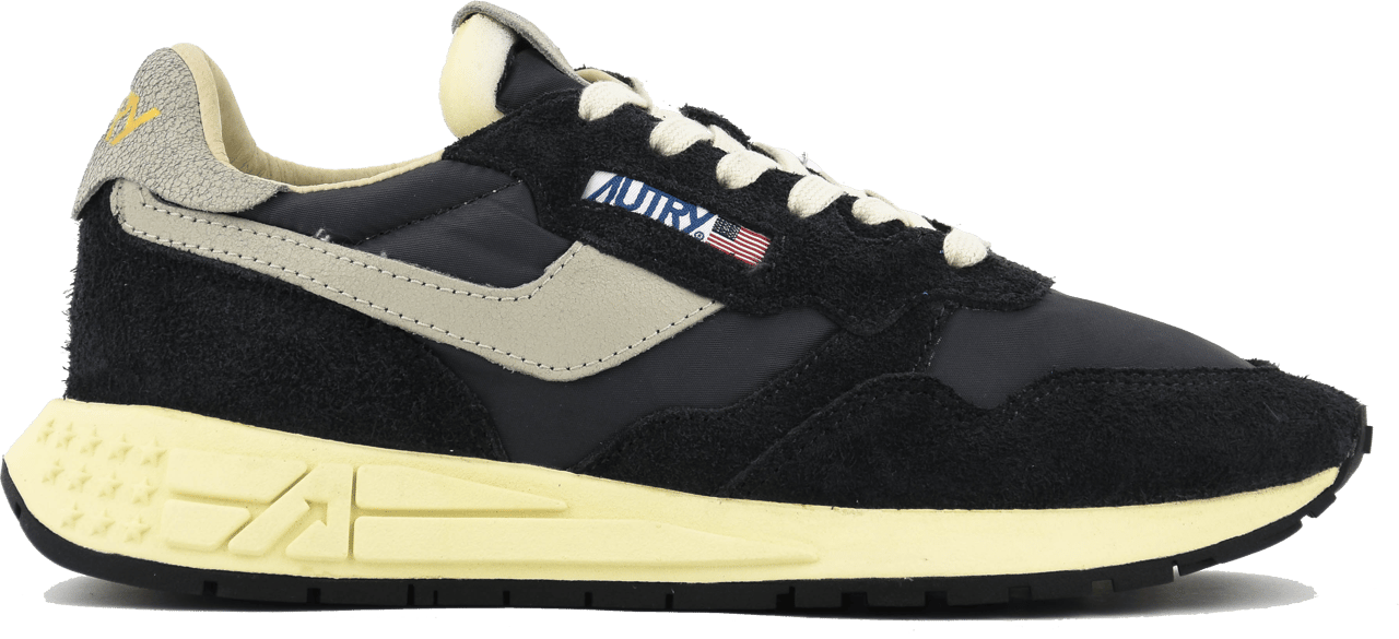 Autry Reelwind Man Black White Zwart