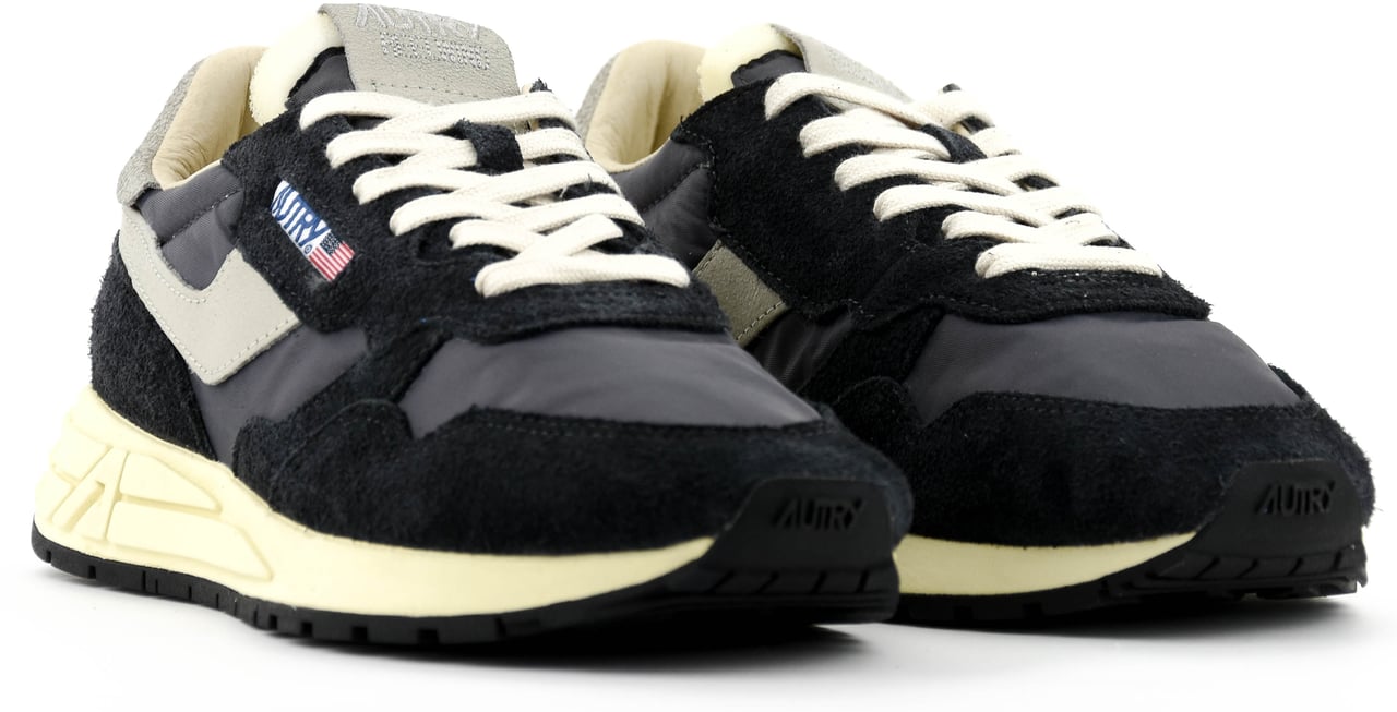 Autry Reelwind Man Black White Zwart