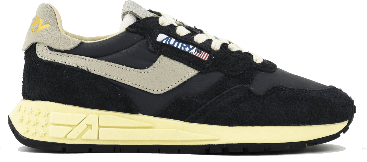 Autry Reelwind Black White Zwart