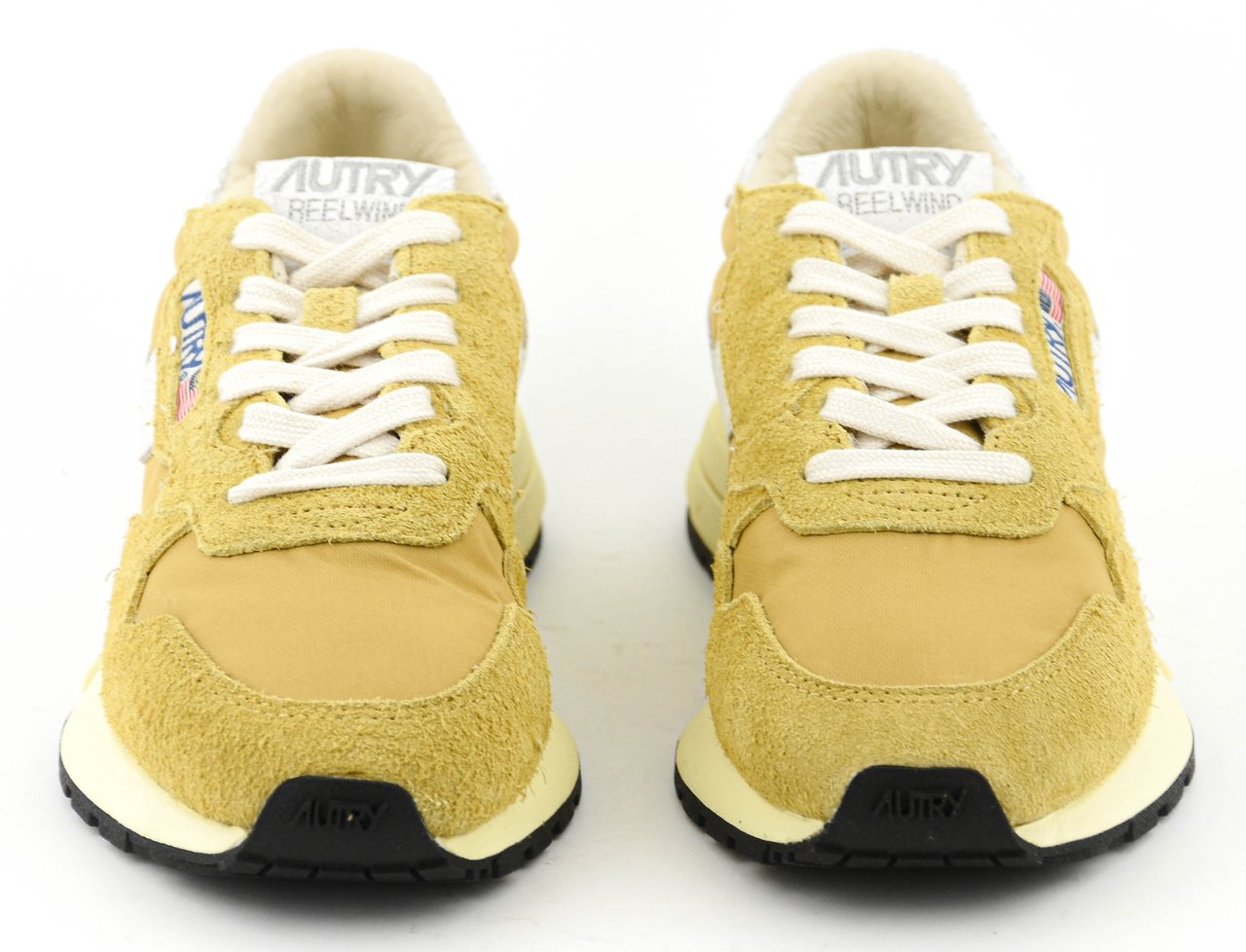 Autry Reelwind White Mustard Geel