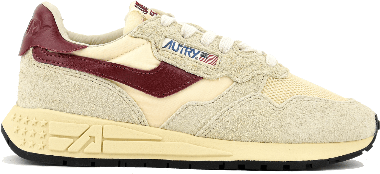 Autry Reelwind Ecru Wine Red Zilver