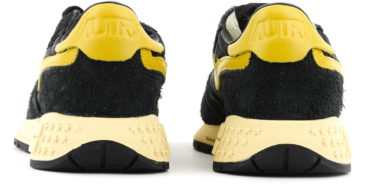 Autry Reelwind Black Yellow Zwart