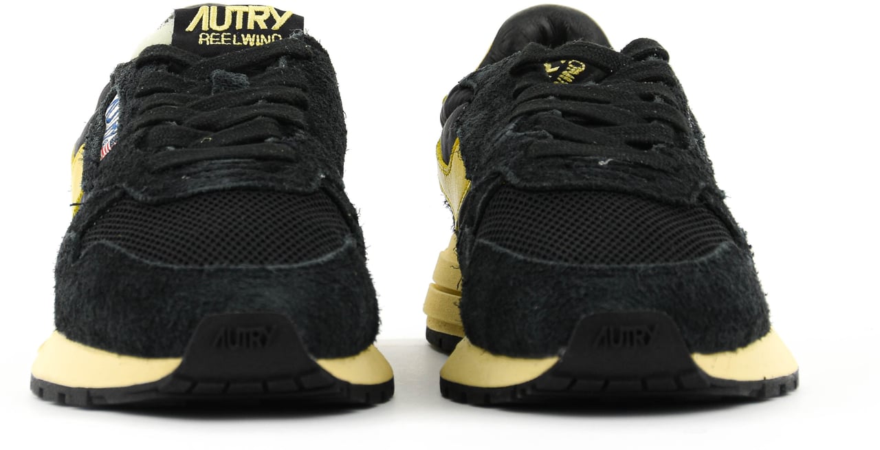 Autry Reelwind Black Yellow Zwart