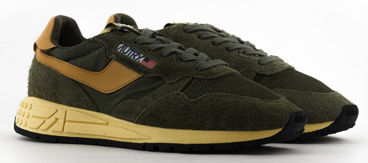 Autry Reelwind Man Green Camel Groen