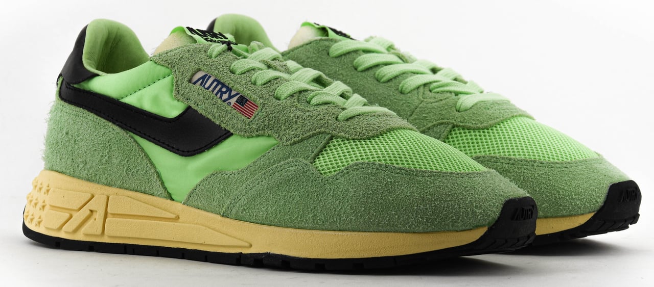 Autry Reelwind Man Pistache Black Groen