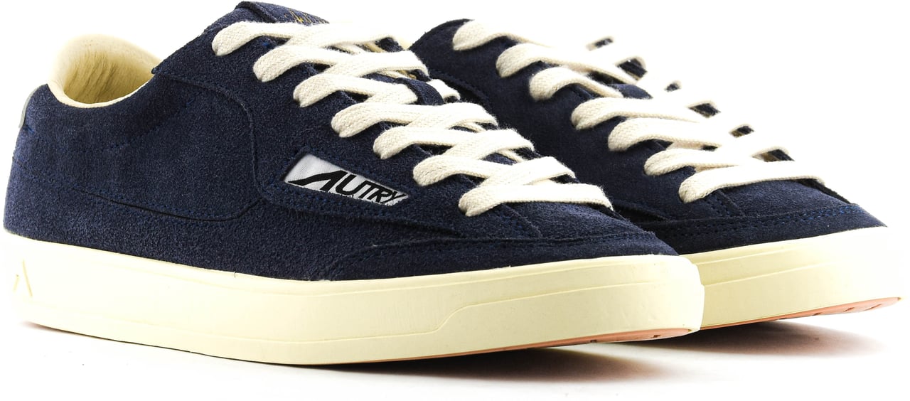 Autry Windscape Navy Suede Wit