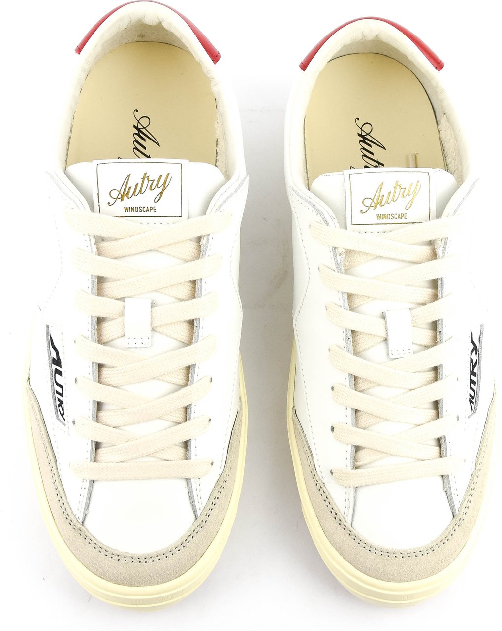 Autry Windscape White Red Wit