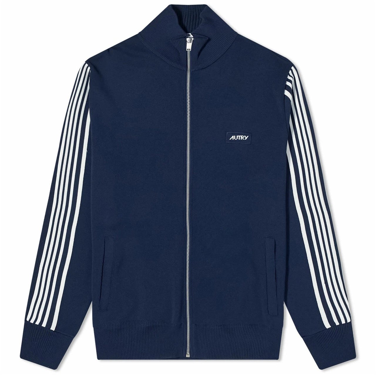 AUTRY Zipped Cardigan Blauw