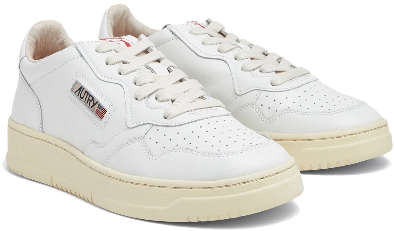 AUTRY MEDALIST LOW SNEAKERS Wit