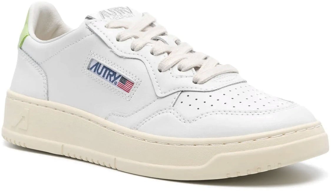 Autry Medalist leather sneakers Wit
