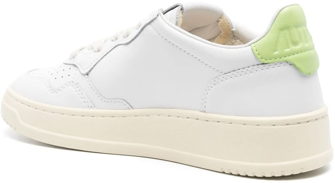 Autry Medalist leather sneakers Wit