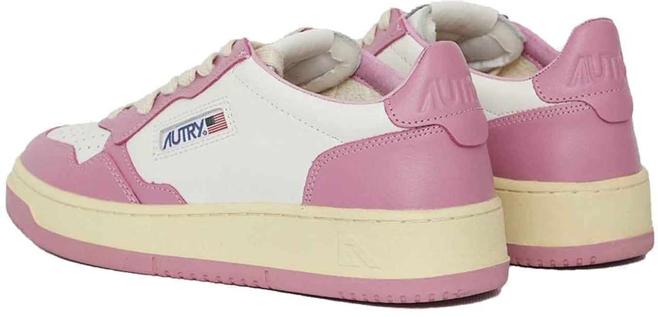 Autry Medalist Bicolore Sneakers Roze