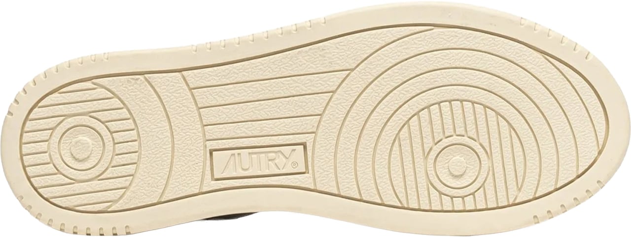 Autry Low-Top Sneakers With Perforated Detailing And Vintage Aesthetic Wit