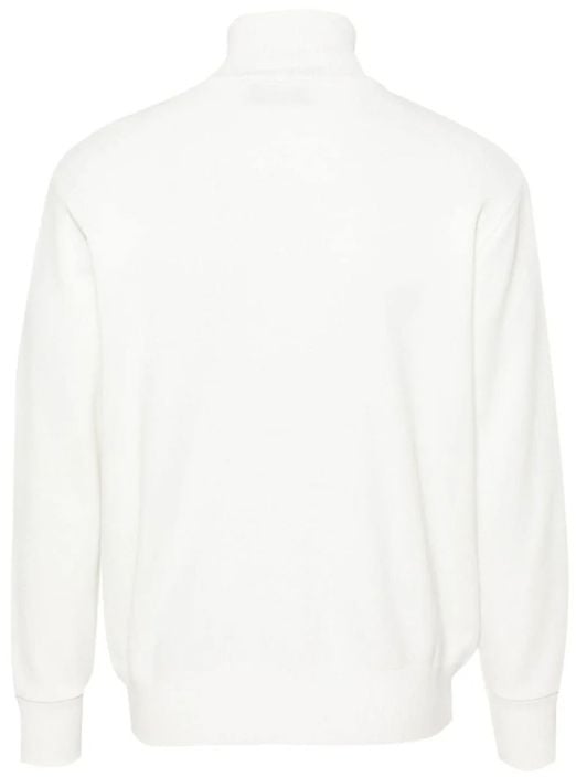 Autry White Nylon Shell Jacket Wit