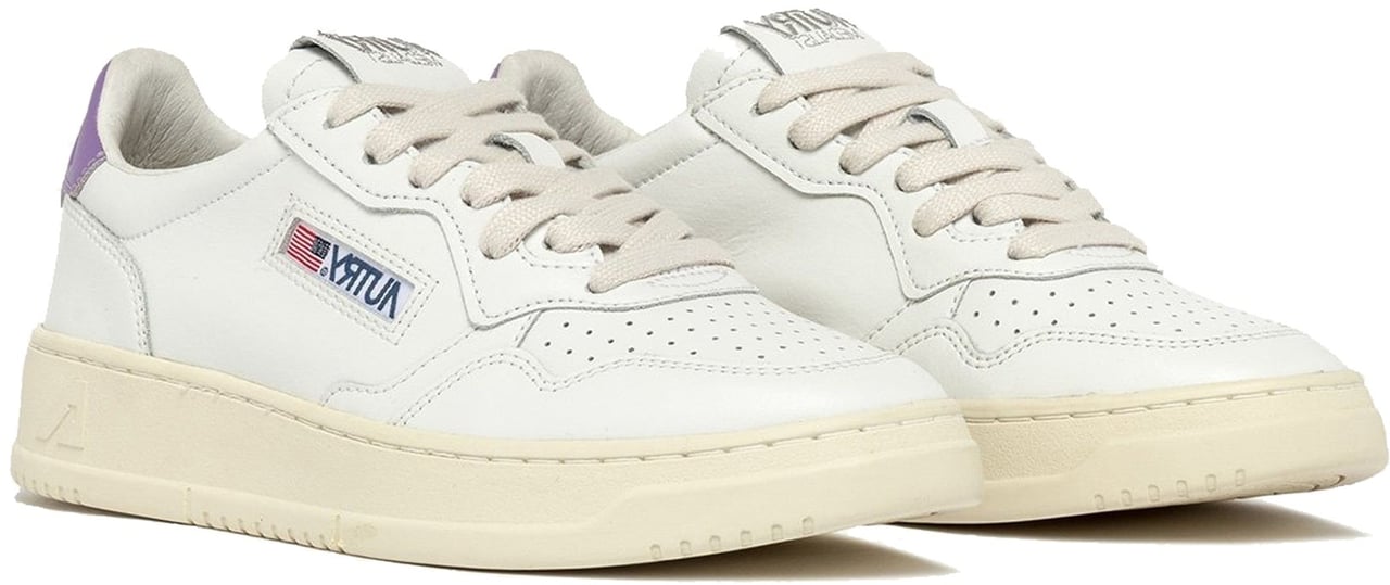 AUTRY Medalist Leather Sneakers Wit