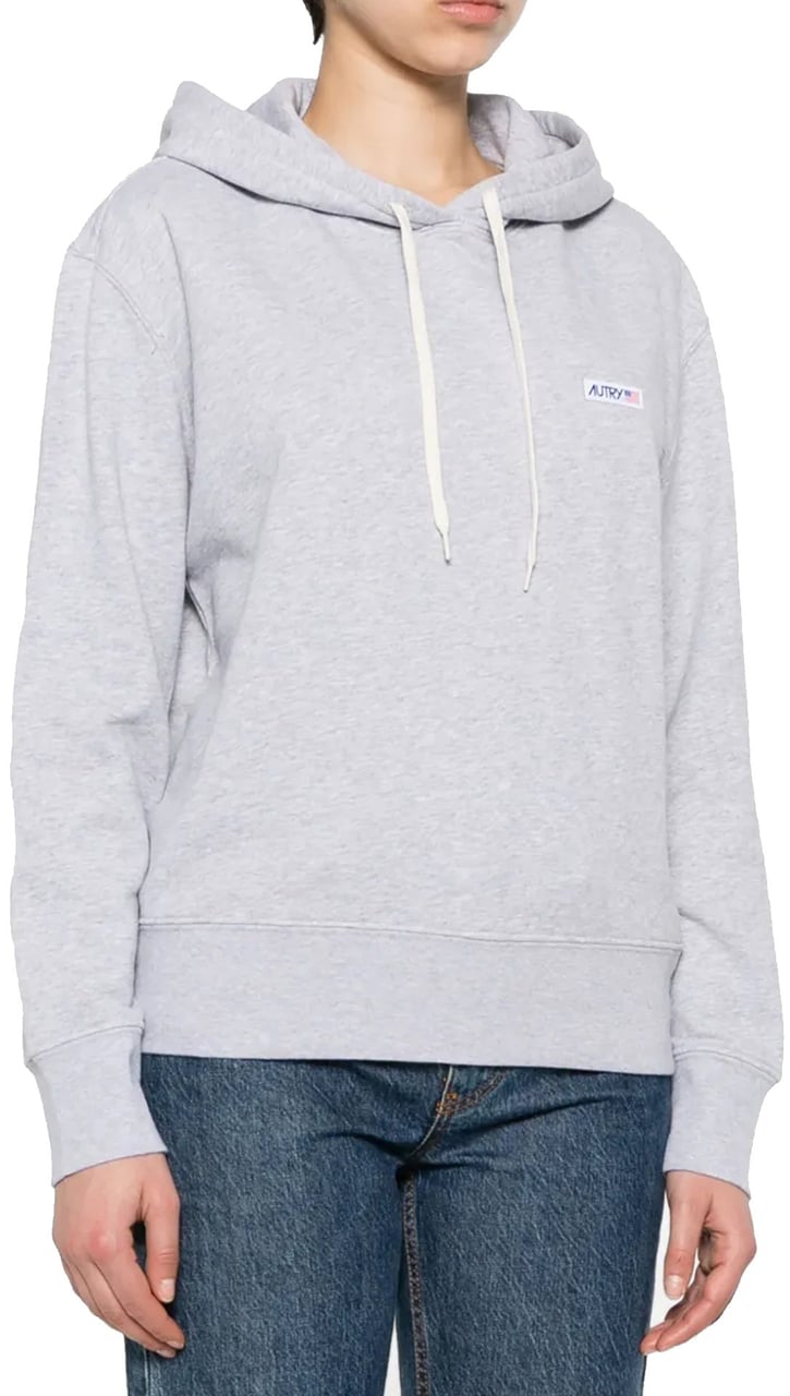 Autry AUTRY Cotton Hoodie Grijs