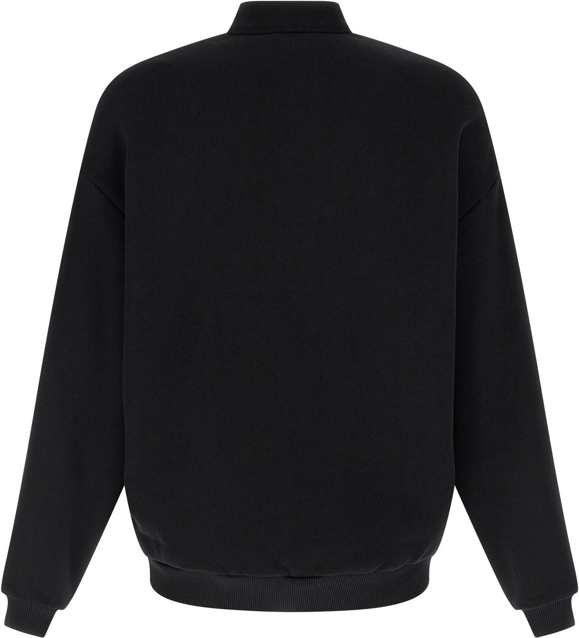 Autry Black Cotton Sweatshirt Zwart