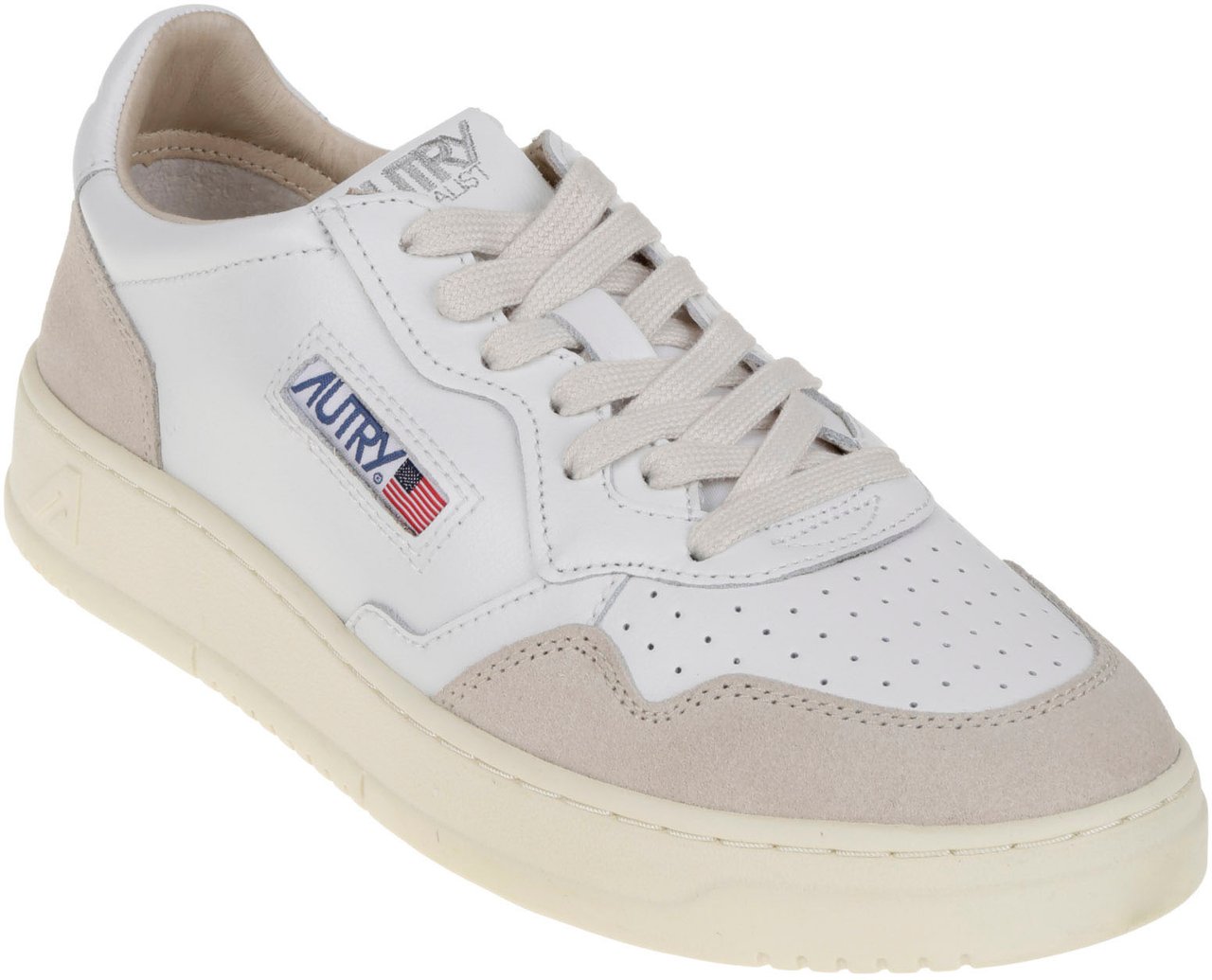 Autry Flat Shoes White Wit