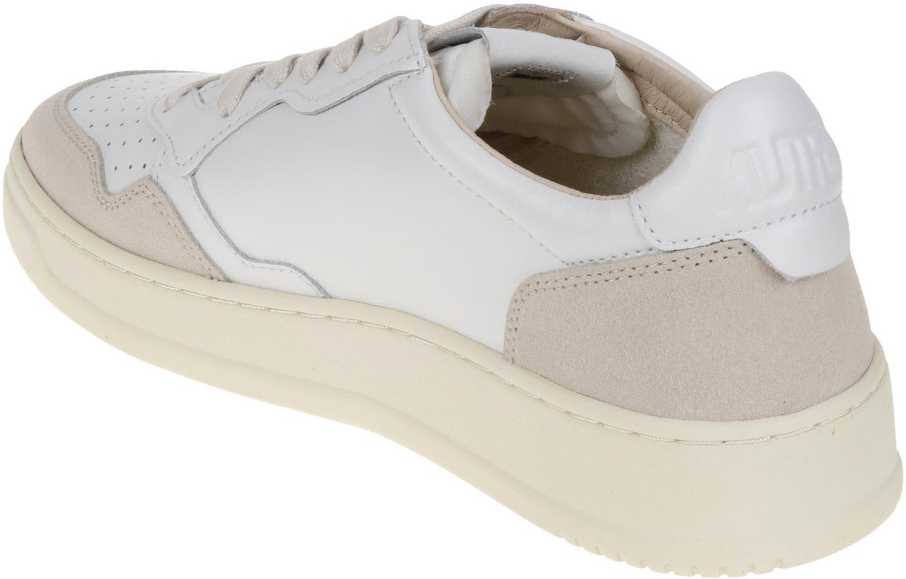 Autry Flat Shoes White Wit