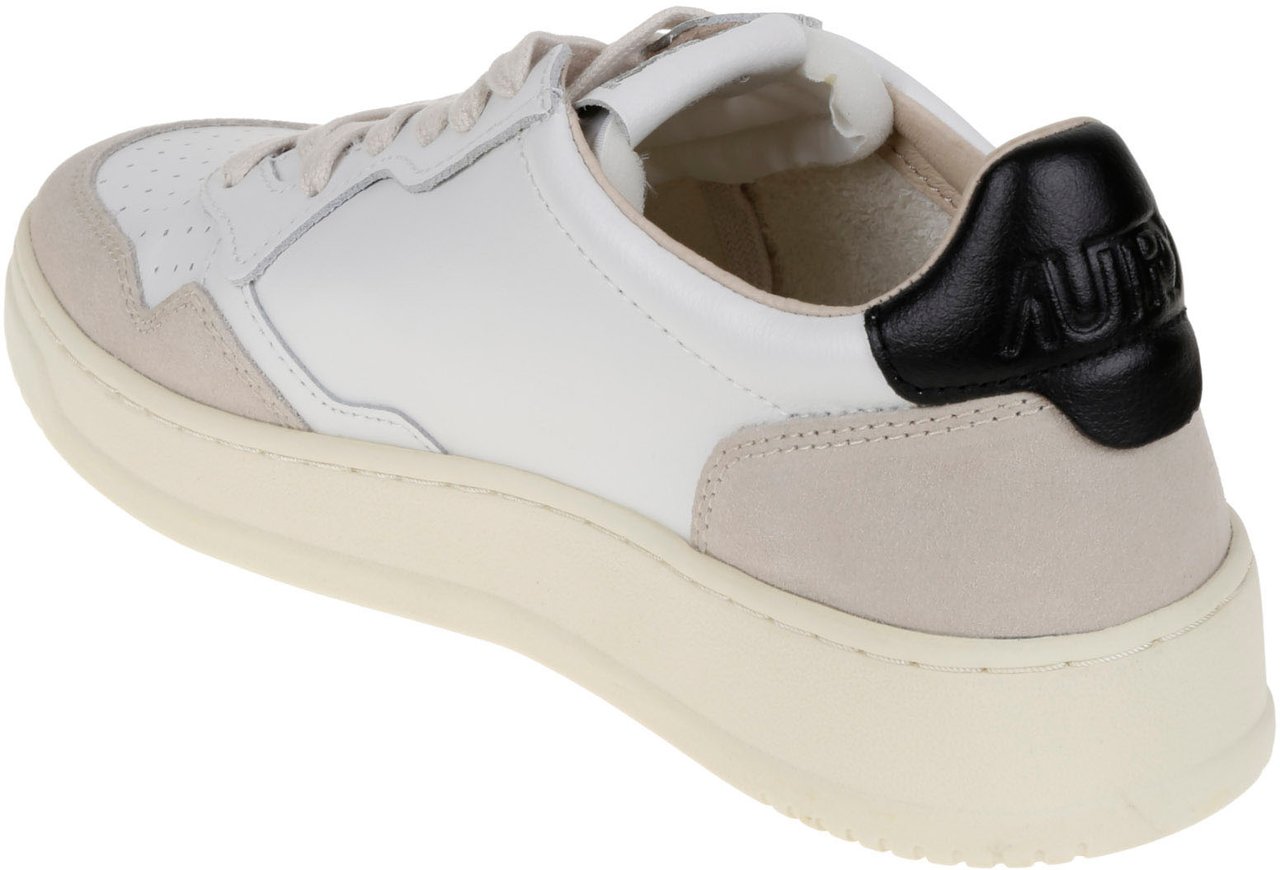 Autry Flat Shoes Black Wit