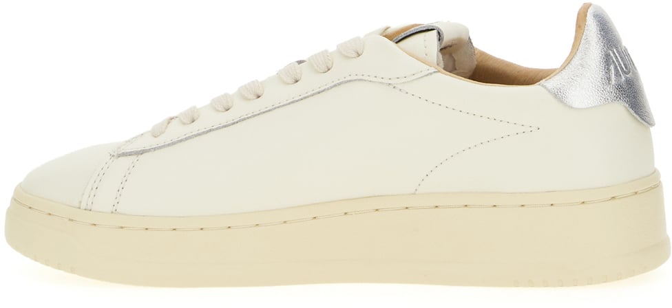 Autry White leather Dallas sneakers Wit