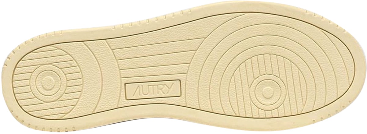 Autry Heren Medalist Low Sneaker Wit/Grijs Wit
